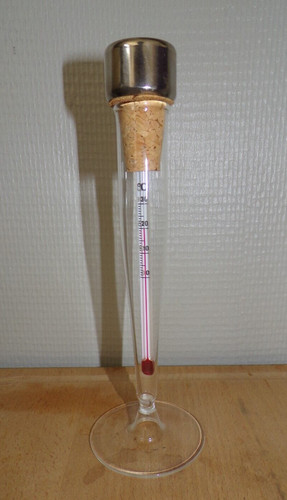 Thermometre vin avec tube - thermometre,
