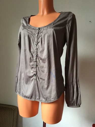 Superbe blouse grise napapijri - blouse,