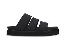 Sandales véganes noires