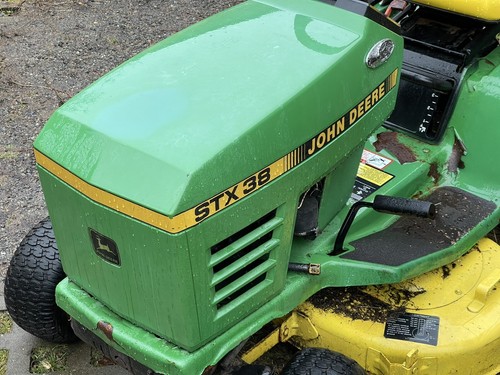 John deere stx38 riding - deere,