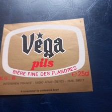 Ancienne étiquette bière