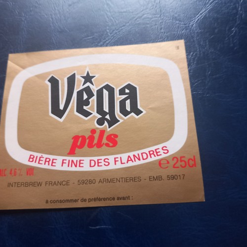 Ancienne étiquette bière