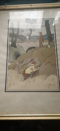 Chasseur chassant lapin - le,