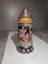 Chope à bière musicale – Marque DBGM – “Le Vieux Chalet” – Parfait état