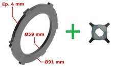 DISQUE + RESSORT D'EMBRAYAGE