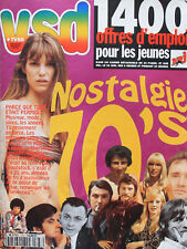 VSD - 876 - 1994 - nostalgie 70's, parce que tout était permis! - jane birkin