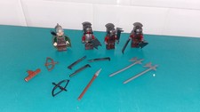 LOT Lego minifig figurine personnage le seigneur des anneaux 9471 uruk hai rohan
