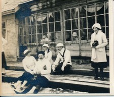 CHAMONIX 1911 - A la Patinoire