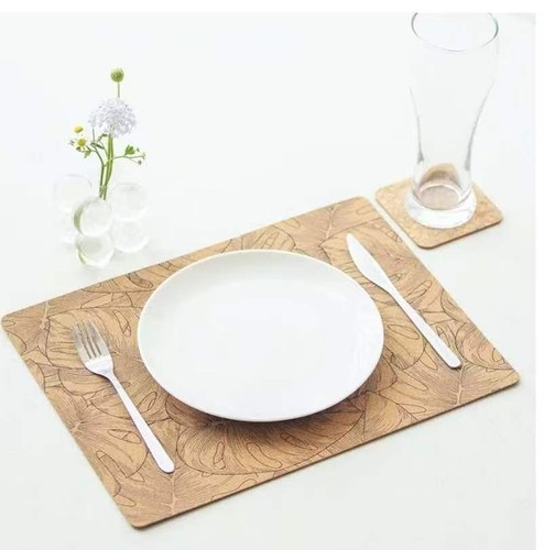 Set dessous plat liège - 6, dessous-de-plat