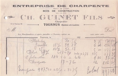 Tournus charpente guinet - charpente,