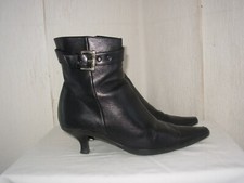 TED LAPIDUS Bottines cuir noir