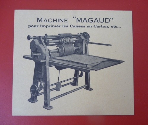 Ancienne publicité machine - ancienne,