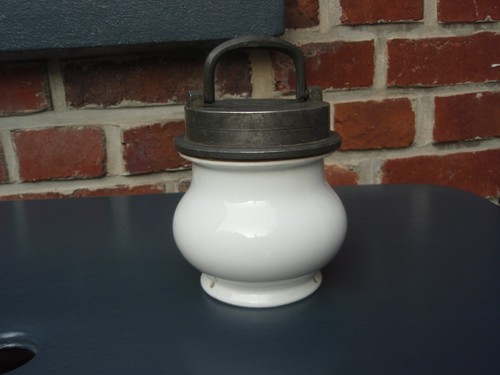Ancien pot céramique - en,