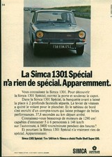 Publicité ancienne voiture