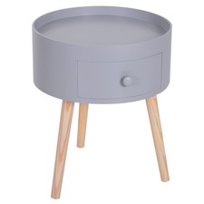 HOMCOM chevet 38x38x45cm Gris