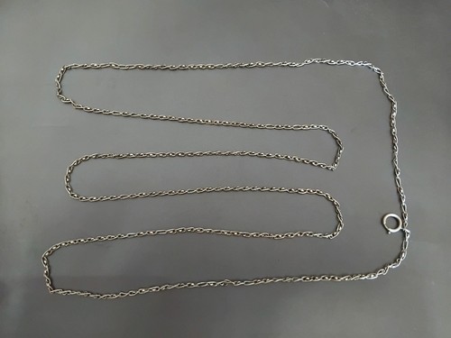 Ancien sautoir argent - ancien,
