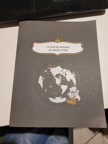 Livre des bourdel monde - le, du