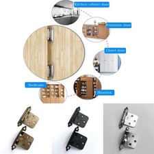 7 x 4 x 3 cm 10 pièces charnières de porte d'armoire en acier laminé à froid