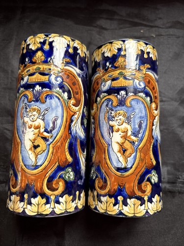 Vases rouleau gien fond - gien,