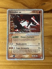⭐ Carte Pokémon - Groudon Ex 93/101 - EX : Légendes Oubliées - FR ⭐