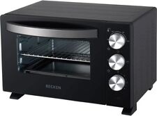 Four électrique de bureau, capacité 20 L, 1380 W, minuterie 60 min, noir