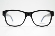 Lunettes Saint Laurent SL M132 Noir Argent Oval Monture De Lunettes Neuves
