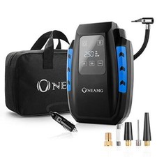 Compresseur d’Air Portatif 12VCompresseur Voiture d'air Digital Portable 12V120W