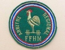 Écusson ARBITRE RÉGIONAL