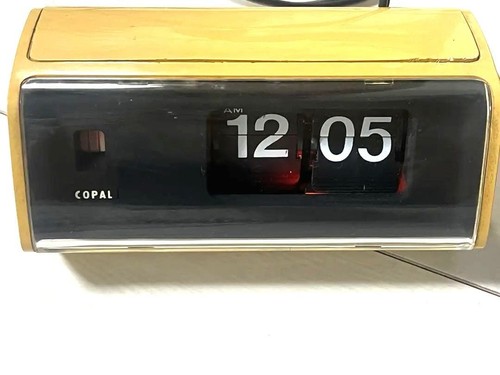 Copal 222 flip clock - flip, retro