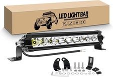 Barre Led 11 pouces 27 cm 30W Slim Rampe led Bar 12V 24V, RIG1