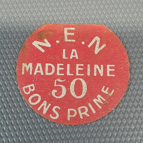 Ancien jeton nen madeleine - la,