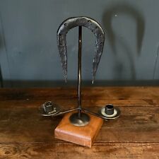 Bougeoir 2 feux travail de