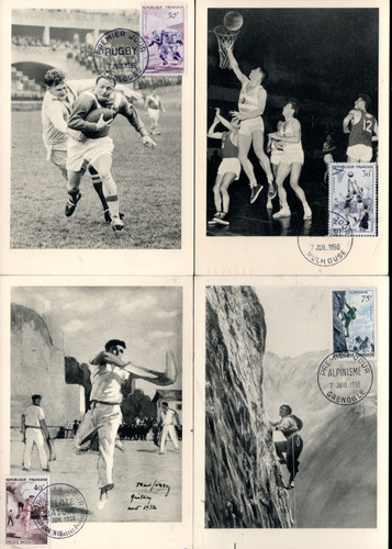 1072 fdc4 cartes 1er - cartes,