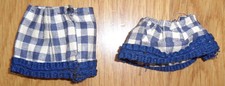Deux jupes miniatures pour