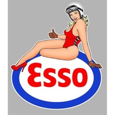 ESSO left Pin Up gauche
