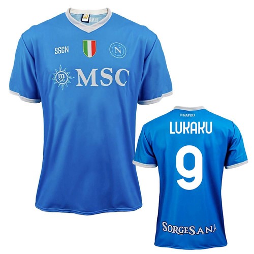 Maillot lukaku naples home - maillot,