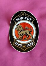 Autocollant  Velo PEUGEOT 1882-1982 Centenaire Old Bike Sticker Bici Eroica