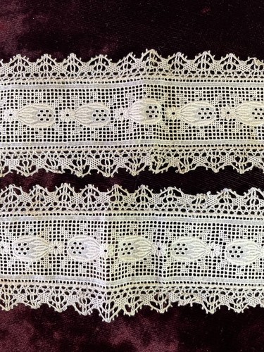 Ancienne dentelle xixème 2 - ,