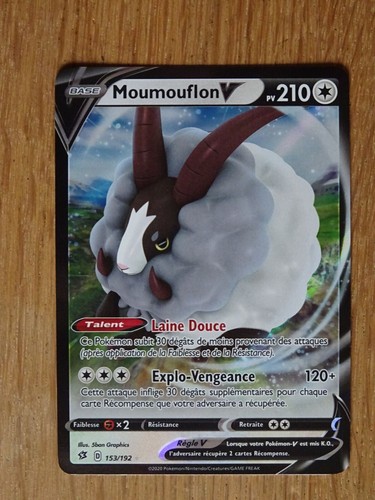 Carte pokemon moumouflon - pokemon,