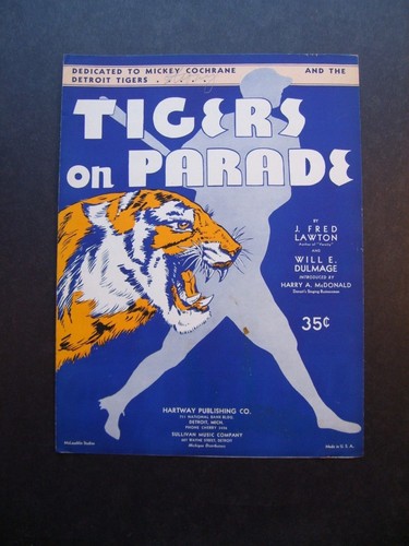 1934 tigers parade - parade, detroit