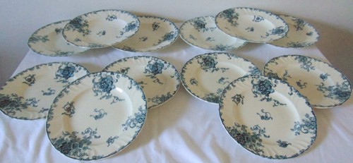 Assiettes plates dessert - 6,