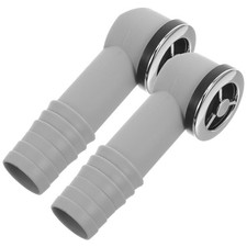  2 Pcs Débordement L'évier