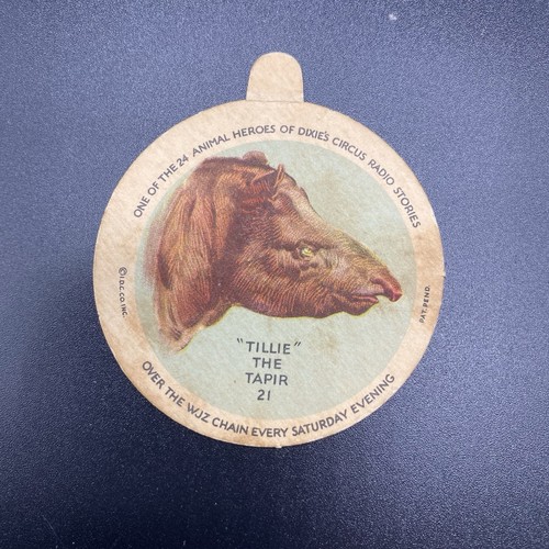 1930 dixie lid circus - dixie,