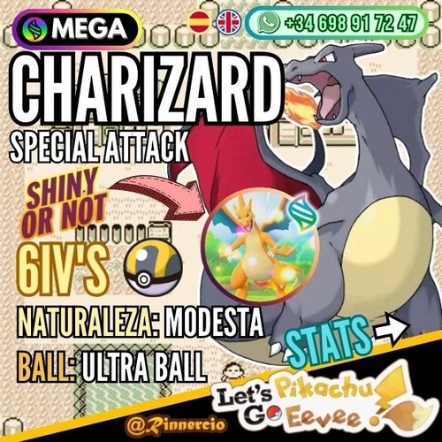 Charizard special competitivo - charizard,
