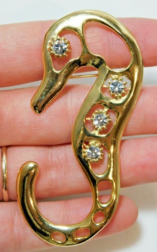 Broche vintage grande motif - broche,