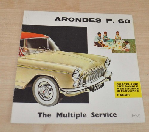 Simca aronde commercial - aronde,
