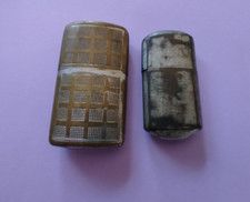 2 ANCIENS BRIQUETS ESSENCE  TYPE POLAIRE