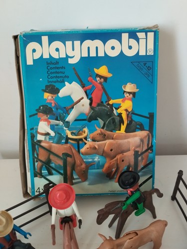Playmobil vintage 3484 cowboys - playmobil,