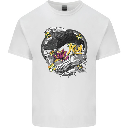 Carpe koi yin yang poisson - koi, et