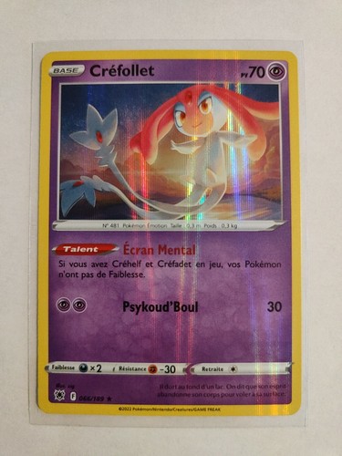Carte pokemon créfollet - -,